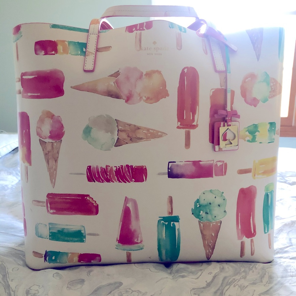 Hard to Find Kate Spade Ice cream tote
